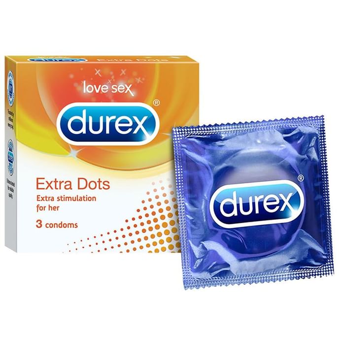 Durex Extra Dots Condom