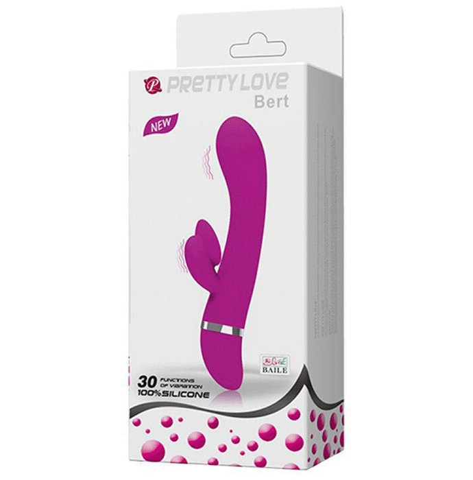 Pretty Love Bert 30 Functions of Vibration 100% Silicone